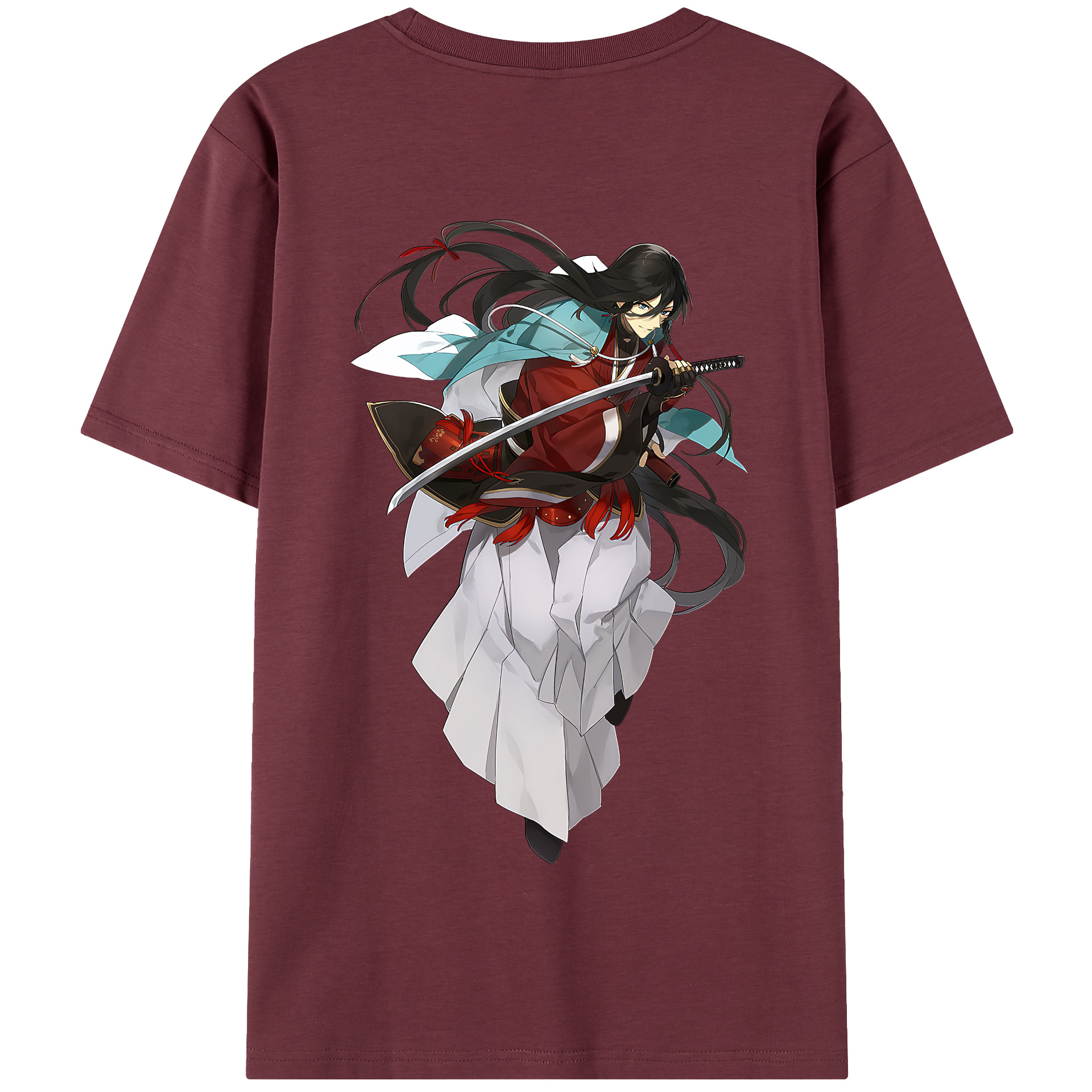 （画像用） 刀剣乱舞 Touken Ranbu 綿100％半袖Tシャツ（背面プリント）
